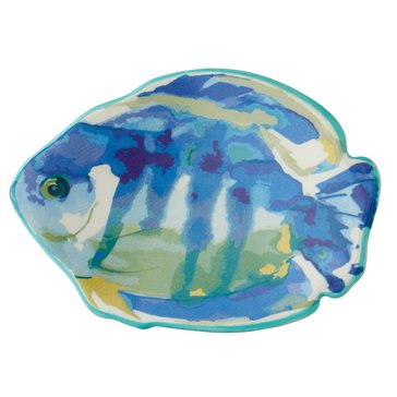 Saturday Knight Home Ocean Watercolor Soap Dish