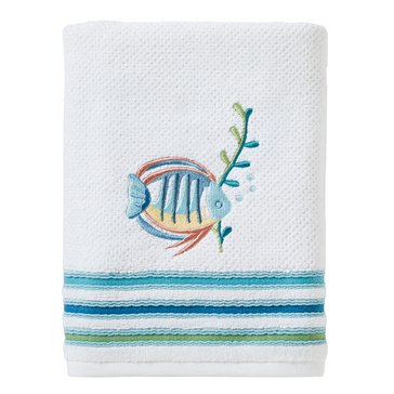Saturday Knight Home Ocean Watercolor Bath Towel