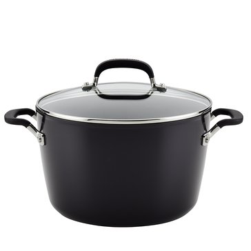 KitchenAid Hard Anodized 8-Quart Covered Stockpot