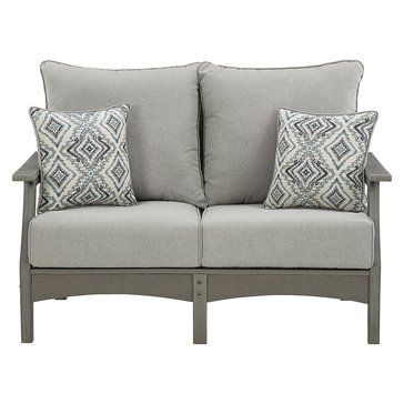 Signature Design by Ashley Visola Outdoor Loveseat with Cushion
