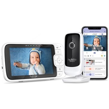 Hubble Connected Nursery Pal Link Premium 5 Smart Baby Monitor