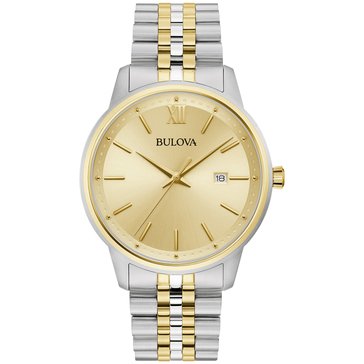 Bulova Quartz Men's Classic Exclusive Bracelet Watch