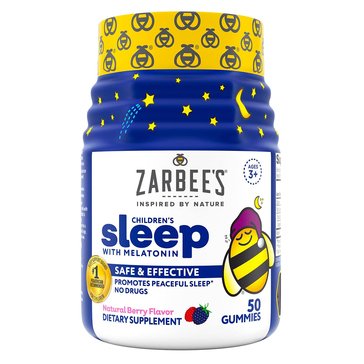 Zarbees Children's 3+ Sleep Gummies with Melatonin