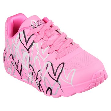 Skechers Kids Little Girls' Uno Lite Sneaker