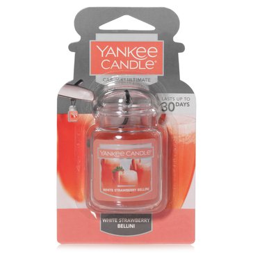 Yankee Candle Ultimate White Strawberry Bellini Car Jar 