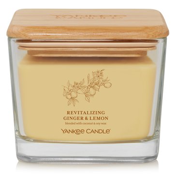 Yankee Candle Well Living Revitalizing Ginger And Lemon Medium Jar Candle