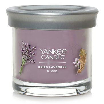 Yankee Candle Signature Dried Lavender And Oak Small Tumbler Candle
