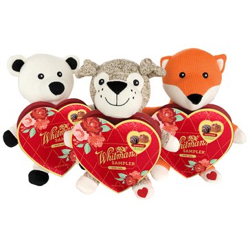 Whitman's Chocolate Heart with Plush, 3.1oz