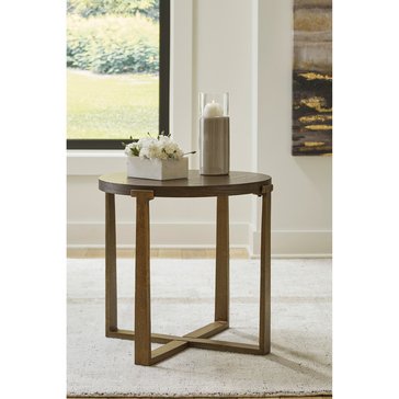 T967-6 Round End Table Balintmore