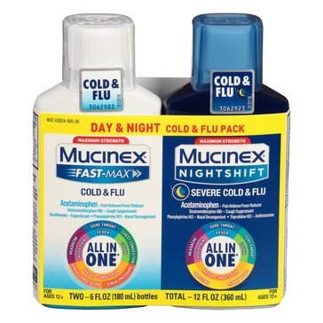 Mucinex Adult Fast Max Liquid Multi-Pack