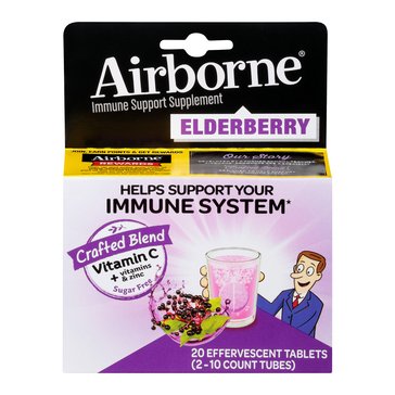 Airborne Elderberry Effervescent Tabs