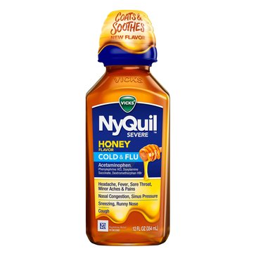 Vicks NyQuil Severe Honey Liquid