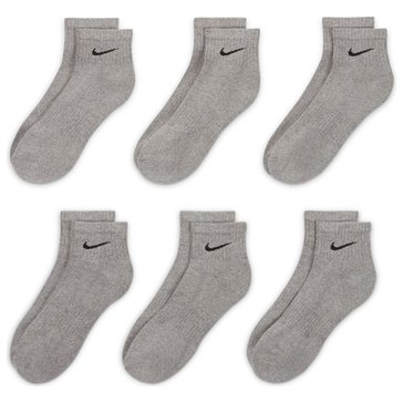Nike Kids' Everyday Cushioned Training Ankle Socks, 6 Pack