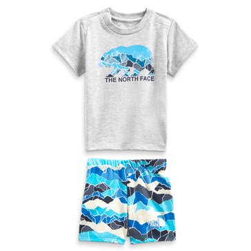 The North Face Baby Boys' Infant Cotton Summer Set