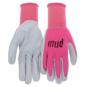 Boss Ladies Nylon Seamless Knit With Flexible Nitrile Palm Gloves