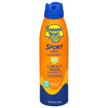 Banana Boat Sport SPF 65 Sunscreen C-Spray