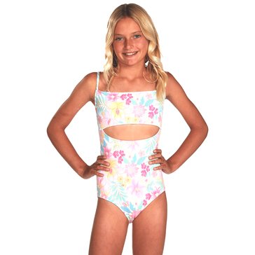 Billabong Big Girls' Brighter Days One-Piece Swimsuit