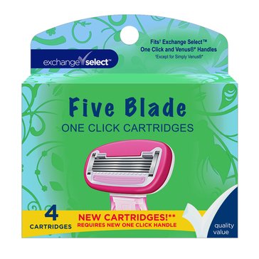 Exchange Select Women's Fits 5 Blade Cartridge 4-Count