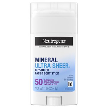 Neutrogena Ultra Sheer Face Body Stick SPF 50