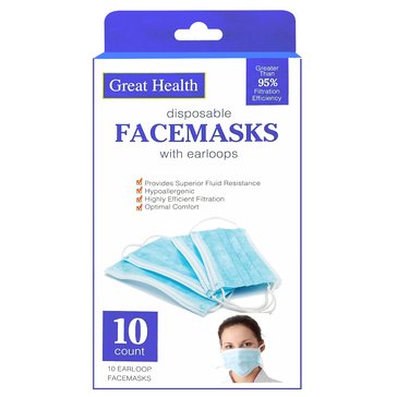 Great Health Disposable Surgical 3ply Mask