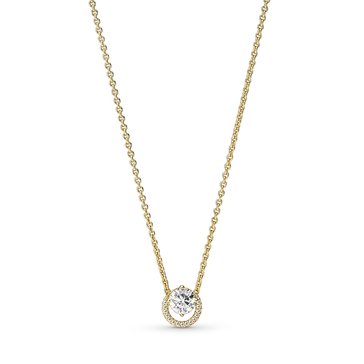 Pandora Sparkling Round Halo Pendant