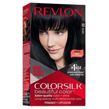 Revlon Colorsilk Beautiful Permanent Hair Color 10 Black