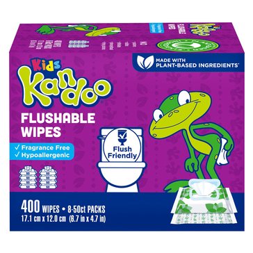 Kandoo Sensitive Wipes Flip Top