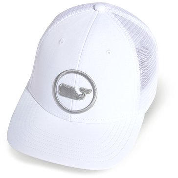 Vineyard Vines Men's Whale Dot Perf Trucker Hat