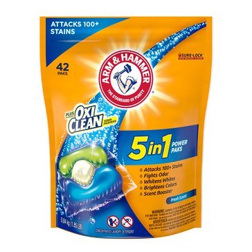 Arm & Hammer 5-in-1 Plus OxiClean Power Paks