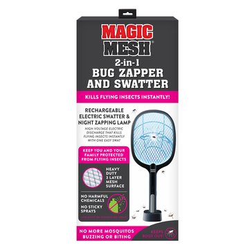 As Seen On TV Magic Mesh 2-in-1 Bug Zapper and Swatter