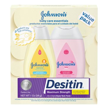 Johnsons Baby Care Essentials Gift Set