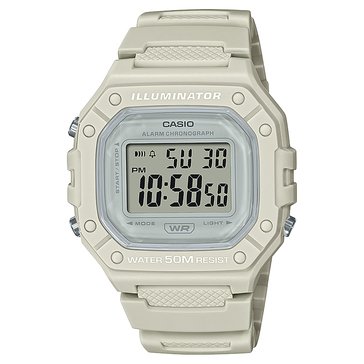 Casio Womens Basic Digital Resing Strap Watch