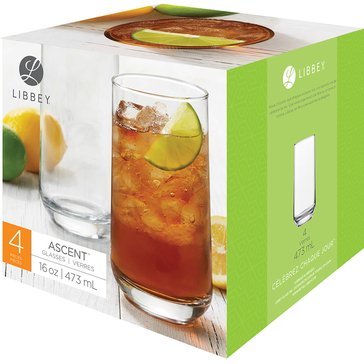 Libbey Ascent Double Old Fashioned Set of 4