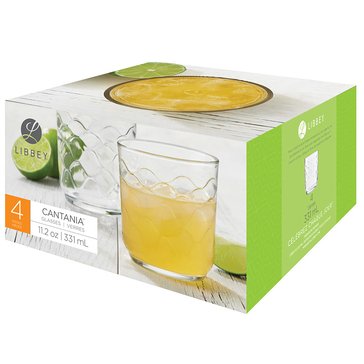 Libbey Cantania Cooler Set of 4