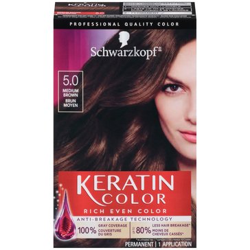 Keratin Permanent Hair Color