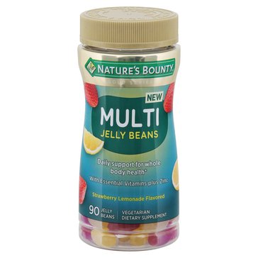 Nature's Bounty Multi-Vitamin Jelly Beans, 90-count