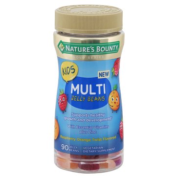 Nature's Bounty Kids' Multi-VitaminJelly Beans, 90-count