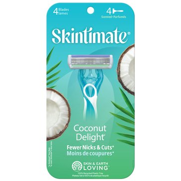 Skintimate Coconut Delight 4-Blade