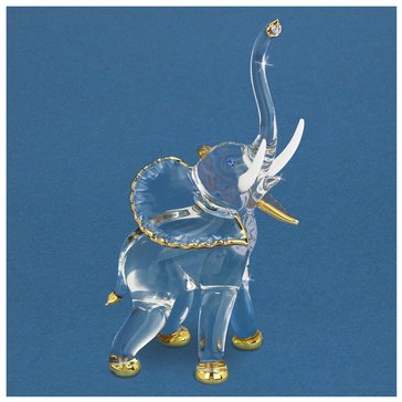 Glass Baron Elephant Figurine