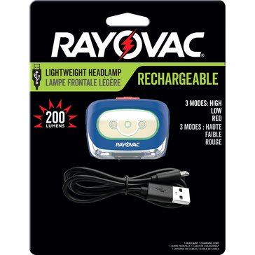 Rayovac Rechargeable Headlamp 200 LumEnergizer