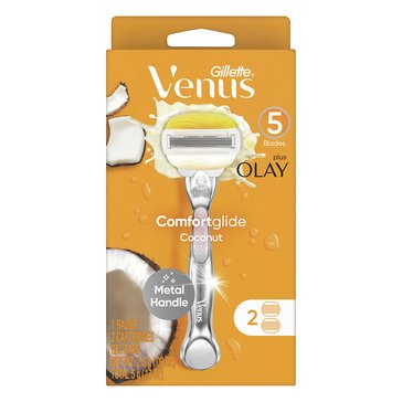 Gillette Venus Comfortglide Coconut Razor 2 Refills