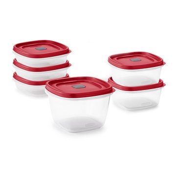 Rubbermaid 12 piece Easy Find Lids Large Food Storage Set