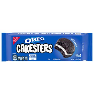 Nabisco Oreo Cakesters Cookies, 3-Pack