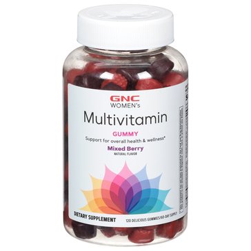GNC Womens Multivitamin Gummies 120-count