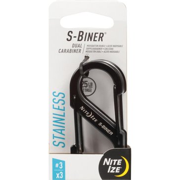 Nite Ize S-Biner Dual Carabiner 3 3pk