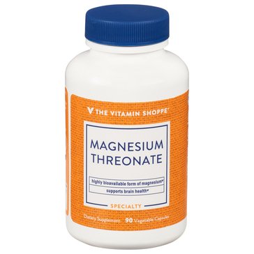 The Vitamin Shoppe Magnesium Threonate Vetegarian Capsules