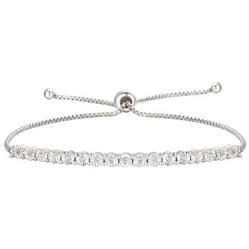 Diamond Bolo Bracelet