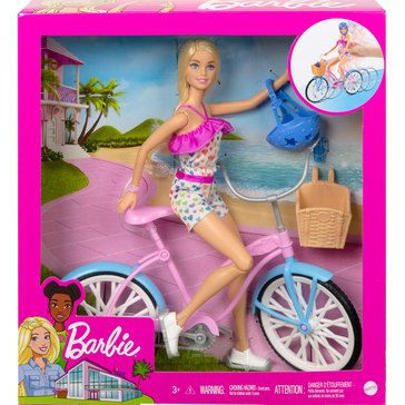 Barbie Doll Bike Play Set