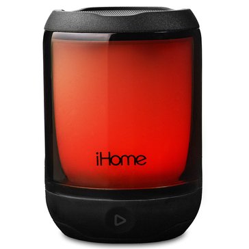 iHome PlayGlow Mini Rechargeable Color Changing Waterproof Bluetooth Speaker (iBT800)