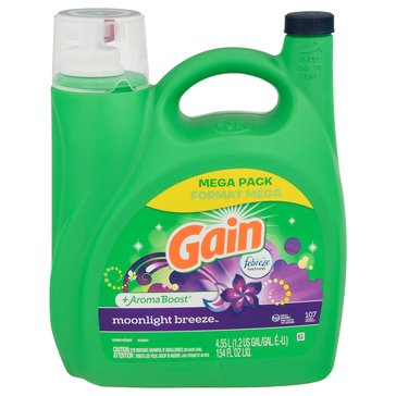 Gain Liquid Laundry Detergent, Moonlight Breeze